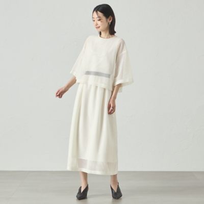 【セットアップ対応／オンでもオフでも活躍】メッシュクロップドトップス（Ｎ５Ｍ０２６０３＿＿）