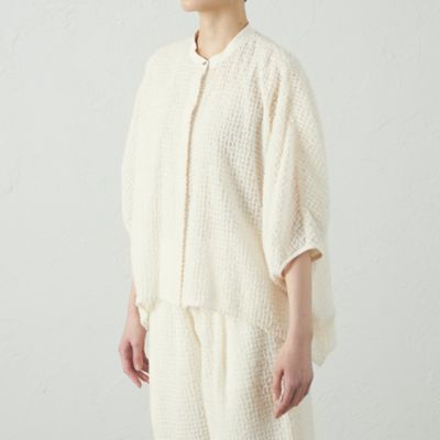 【セットアップ対応／オンでもオフでも活躍】フェザーシフォンフォルムブラウス（Ｎ５Ｍ０５５１９＿＿）