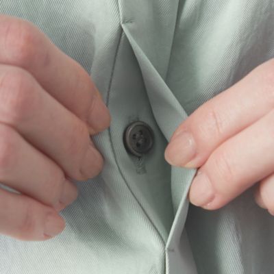 【セットアップ対応／吸水速乾／ＵＶ効果】シルキーツイルフォルムブラウス（Ｎ５Ｍ８５５２０＿＿）