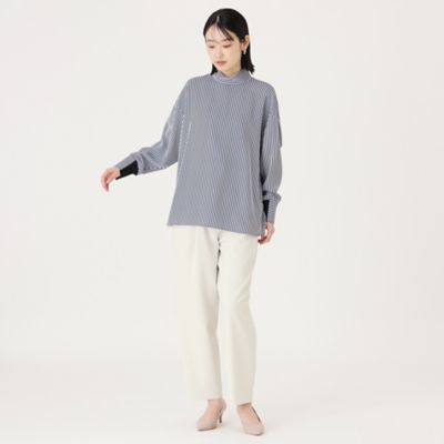 【大人気定番】ストライプバックボタンブラウス（Ｎ５Ｍ８８４１０＿＿）