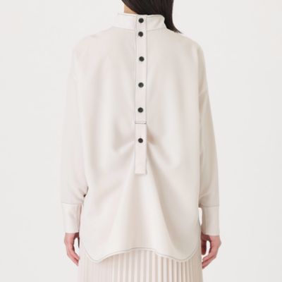 【大人気定番／セットアップ】バックボタンブラウス（Ｎ５Ｍ８９３０３＿＿）