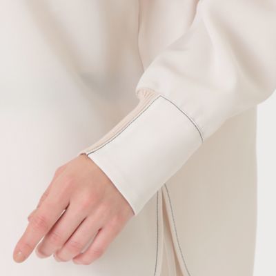 【大人気定番／セットアップ】バックボタンブラウス（Ｎ５Ｍ８９３０３＿＿）