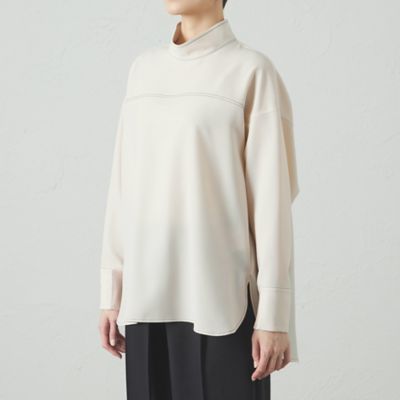 【着用しわ軽減／吸水速乾】バックボタンブラウス（Ｎ５Ｍ８９５０８＿＿）
