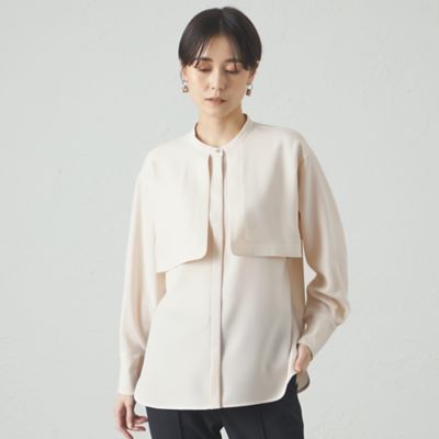 【着用しわ軽減／吸水速乾】ガンパッチブラウス（Ｎ５Ｍ９０５０８＿＿）