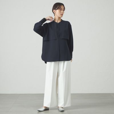 【着用しわ軽減／吸水速乾】ガンパッチブラウス（Ｎ５Ｍ９０５０８＿＿）