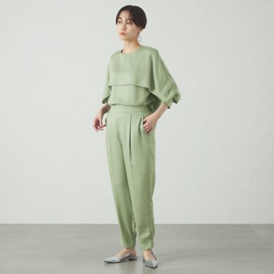 【セットアップ対応／オンでもオフでも活躍】レイヤードブラウス（Ｎ５Ｍ９３５２５＿＿）