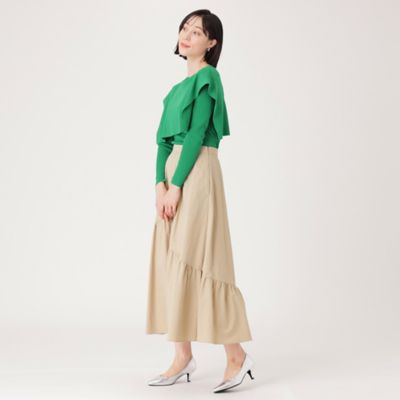完璧 ⭐️新品タグ付き⭐️ADORE 黒38 ケープレイヤードニット 人気