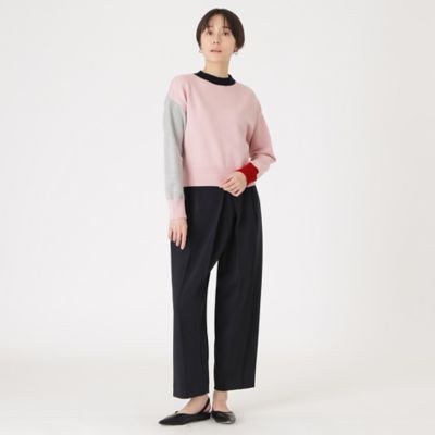 【美品】ENFOLD エンフォルド マルチカラー カラーブロックニット ENFOLD】Collaboration COLOR-BLOC PULLOVER ニット