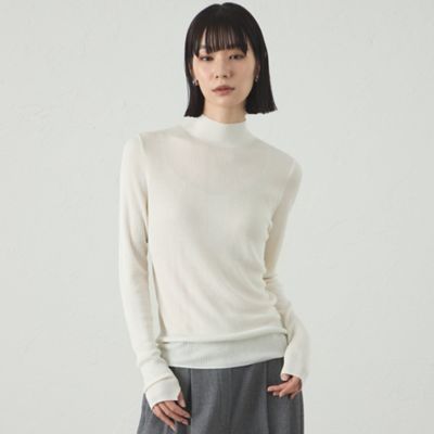 ＜CAST：＞【着回し抜群／イージーケア】ハイネックリブニット（Ｎ５Ｎ１０６４７＿＿）