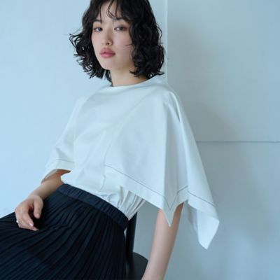 CAST：/キャストコロン 【接触冷感／抗菌防臭／白化軽減】レイヤードカットソー（Ｎ５Ｐ０２５２２＿＿）