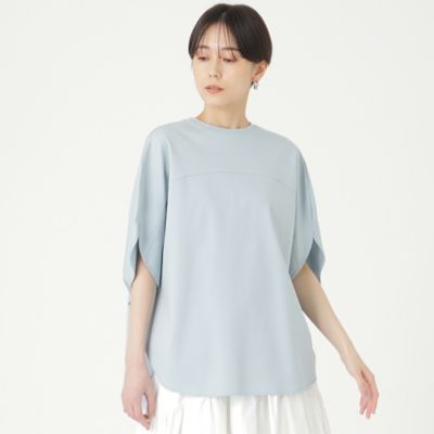 【接触冷感】サークルフォルムカットソー（Ｎ５Ｐ０３３２９＿＿）