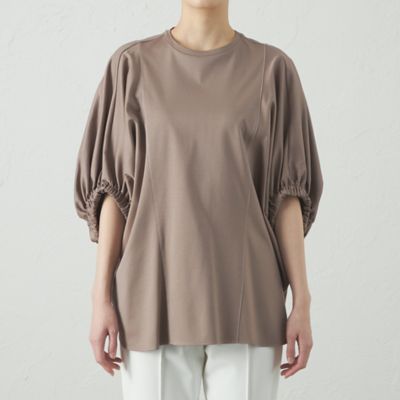 【接触冷感／抗菌防臭／白化軽減】アームギャザーカットソー（Ｎ５Ｐ０３５２２＿＿）