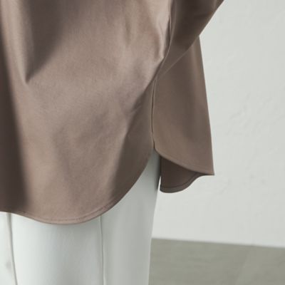 【接触冷感／抗菌防臭／白化軽減】アームギャザーカットソー（Ｎ５Ｐ０３５２２＿＿）