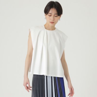 ＜CAST：＞【接触冷感】タックデザインカットソー（Ｎ５Ｐ０４３２９＿＿）