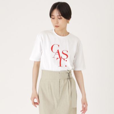 ＜CAST：＞【１枚で着映える】クロップドプリントＴシャツ（Ｎ５Ｐ０９３４３＿＿）