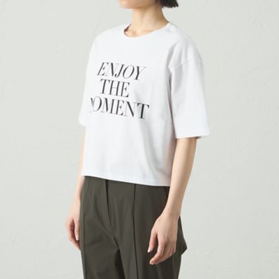 【ＥＮＪＯＹ　ＴＨＥ　ＭＯＭＥＮＴ】プリントＴシャツ（Ｎ５Ｐ１０５３５＿＿）