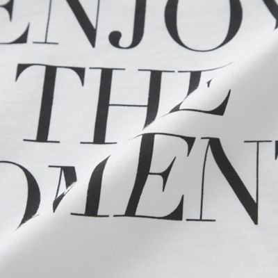 【ＥＮＪＯＹ　ＴＨＥ　ＭＯＭＥＮＴ】プリントＴシャツ（Ｎ５Ｐ１０５３５＿＿）