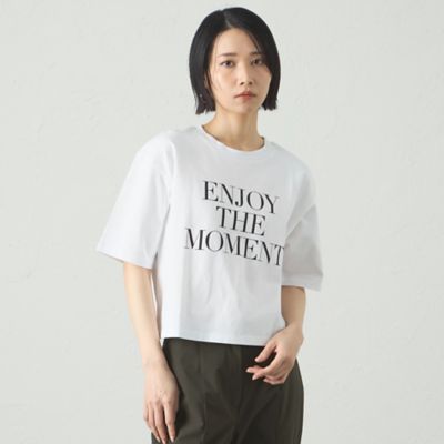 【ＥＮＪＯＹ　ＴＨＥ　ＭＯＭＥＮＴ】プリントＴシャツ（Ｎ５Ｐ１０５３５＿＿）