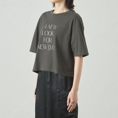 【Ａ　ＮＥＷ　ＬＯＯＫ　ＦＯＲ　ＮＥＷ　ＤＡＹ】ラメプリントＴシャツ（Ｎ５Ｐ１７５４９＿＿）