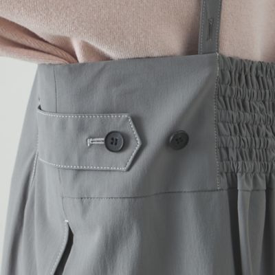 【イチオシ／機能性素材】サスペンダーワイドパンツ（Ｎ５Ｒ０１５００＿＿）