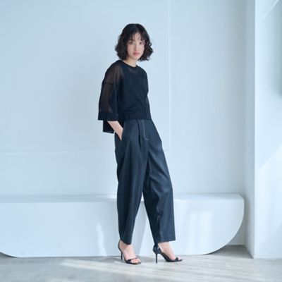 【接触冷感／ＵＶ対策／セットアップ゜対応】カジュアルタックパンツ（Ｎ５Ｒ０６５３１＿＿）