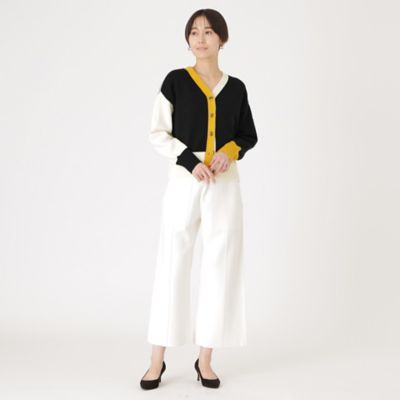 【大人気定番／セットアップ】セミワイドニットパンツ（Ｎ５Ｒ０７４２８＿＿）