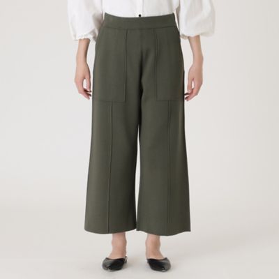 【大人気定番／セットアップ】セミワイドニットパンツ（Ｎ５Ｒ０７４２８＿＿）