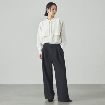 【はっ水／ＵＶ効果／防透け】ボディシェルツータック　イージーパンツ（Ｎ５Ｒ８１５０３＿＿）