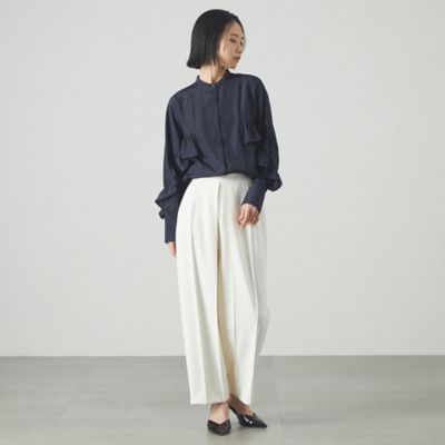 【接触冷感／ＵＶ効果／セットアップ対応】デザインタックジャージーパンツ（Ｎ５Ｒ８２５０２＿＿）