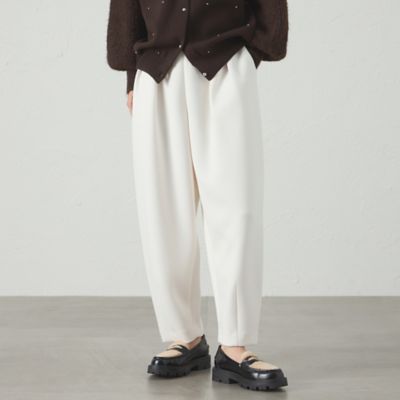 ＜CAST：＞【イージーケア／着回し抜群】ポンチフォルムパンツ（Ｎ５Ｒ８６６１９＿＿）