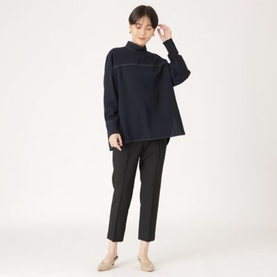 【美シルエット／はっ水】メランジツイルスティックパンツ（Ｎ５Ｒ９７４０７＿＿）