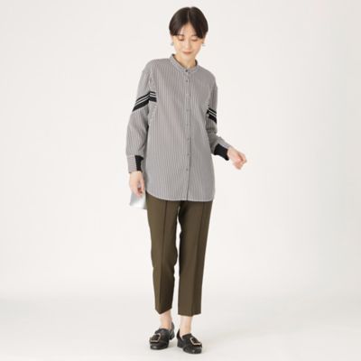 【美シルエット／はっ水】メランジツイルスティックパンツ（Ｎ５Ｒ９７４０７＿＿）