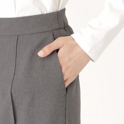 【美シルエット／はっ水】メランジツイルスティックパンツ（Ｎ５Ｒ９７４０７＿＿）