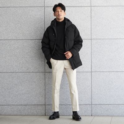 極美品 ブルックスブラザーズ 極暖ダウンコート モッズコート M-51 黒 BLACK OF BLACKs】＜青森ダウン＞BLACK OF
