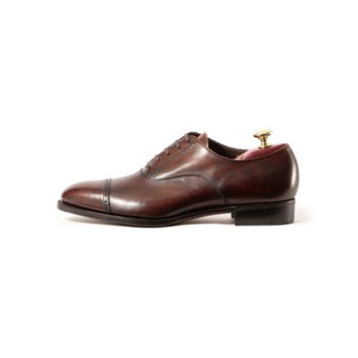 ＜三陽山長 (Men)＞＜ＤＲＥＳＳ　ＳＨＯＥＳ＞パンチドキャップトゥ　Ｒ２０１０（Ｑ７４０５０１４＿＿）