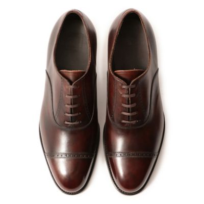 ＜ＤＲＥＳＳ　ＳＨＯＥＳ＞パンチドキャップトゥ　Ｒ２０１０（Ｑ７４０５０１４＿＿）