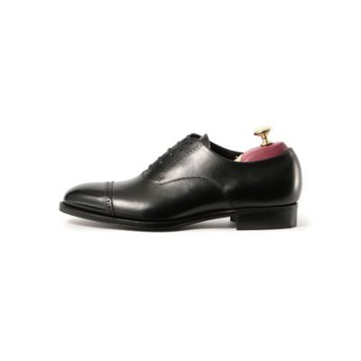 ＜三陽山長 (Men)＞＜ＤＲＥＳＳ　ＳＨＯＥＳ＞パンチドキャップトゥ　Ｒ２０１０（Ｑ７４０５０２１＿＿）