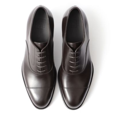 ソール張替済　TOMOJIRO 友二郎 ストレートチップ ブラック 定価9.9万 友二郎/TOMOJIRO】ストレートチップ(シューズ)｜三陽山長(サンヨウヤマ