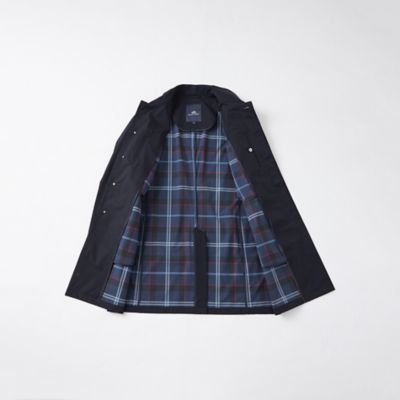 【はっ水】【ウォッシャブル】タータンバックプリントバルマカーンコート（Ｓ３Ｃ０６５００＿＿）