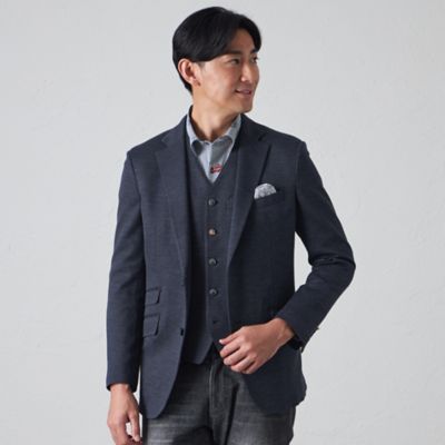 綿麻ジャージハッキングジャケット（Ｓ３Ｄ０６５３９＿＿）