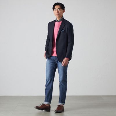 ウールホップサックブレザー（２Ｌ・３Ｌあり）（Ｓ３Ｅ０５５３１＿＿）