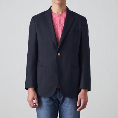 ウールホップサックブレザー（２Ｌ・３Ｌあり）（Ｓ３Ｅ０５５３１＿＿）