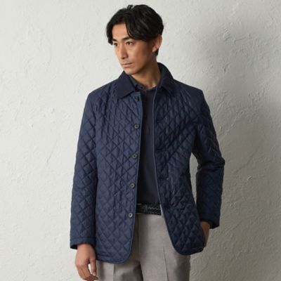 BAKER STREET (Men)/ベイカー・ストリート キルティングブルゾン(S3F71617__) アオ29G コート・ジャケット【三越伊勢丹/公式】
