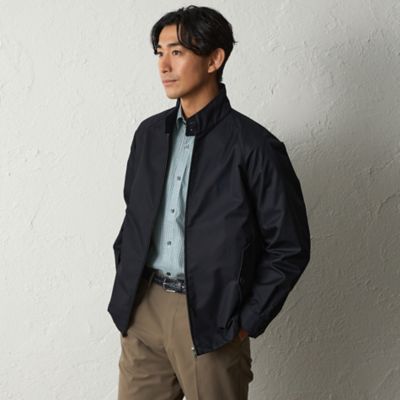 はっ水】【ウォッシャブル】T／Cツイルハリントンジャケット