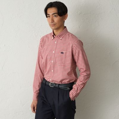ウールコットンギンガムチェックシャツ（S3M03660＿＿