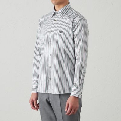 カラーストライプシャツ（２Ｌ・３Ｌあり）（Ｓ３Ｍ４０５１１＿＿）