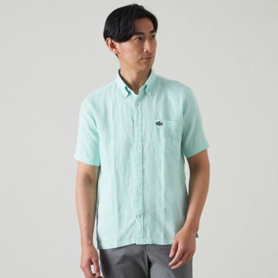 麻サッカーシャツ（２Ｌ・３Ｌあり）（Ｓ３Ｍ５１５３１＿＿）
