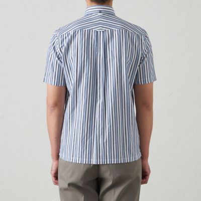 綿麻オルタネイトストライプシャツ（Ｓ３Ｍ５１５４８＿＿）