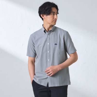 ＜BAKER STREET (Men)＞Ｄｏｔ　Ａｉｒサッカーシャツ（Ｓ３Ｍ５１６９１＿＿）