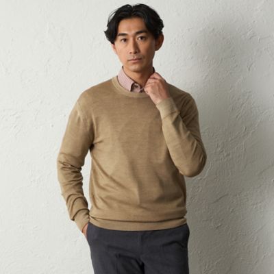 ☆関税/送料込み☆【SlipKnot】 アイズアウトラインクルーネック スノー加工クルーネックニット（2L・3Lあり